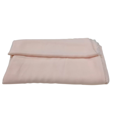 Soft Apricot Crepe Like Fabric 150 x 800   Fab4