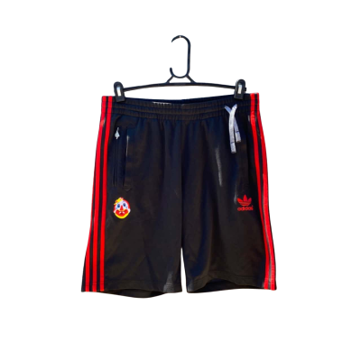 Mens Adidas Originals Size L Kazuki Kuraishi Shorts Black  / Pattern / Red / Striped 