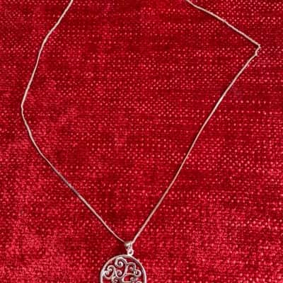 Silver necklace 925 tree of life