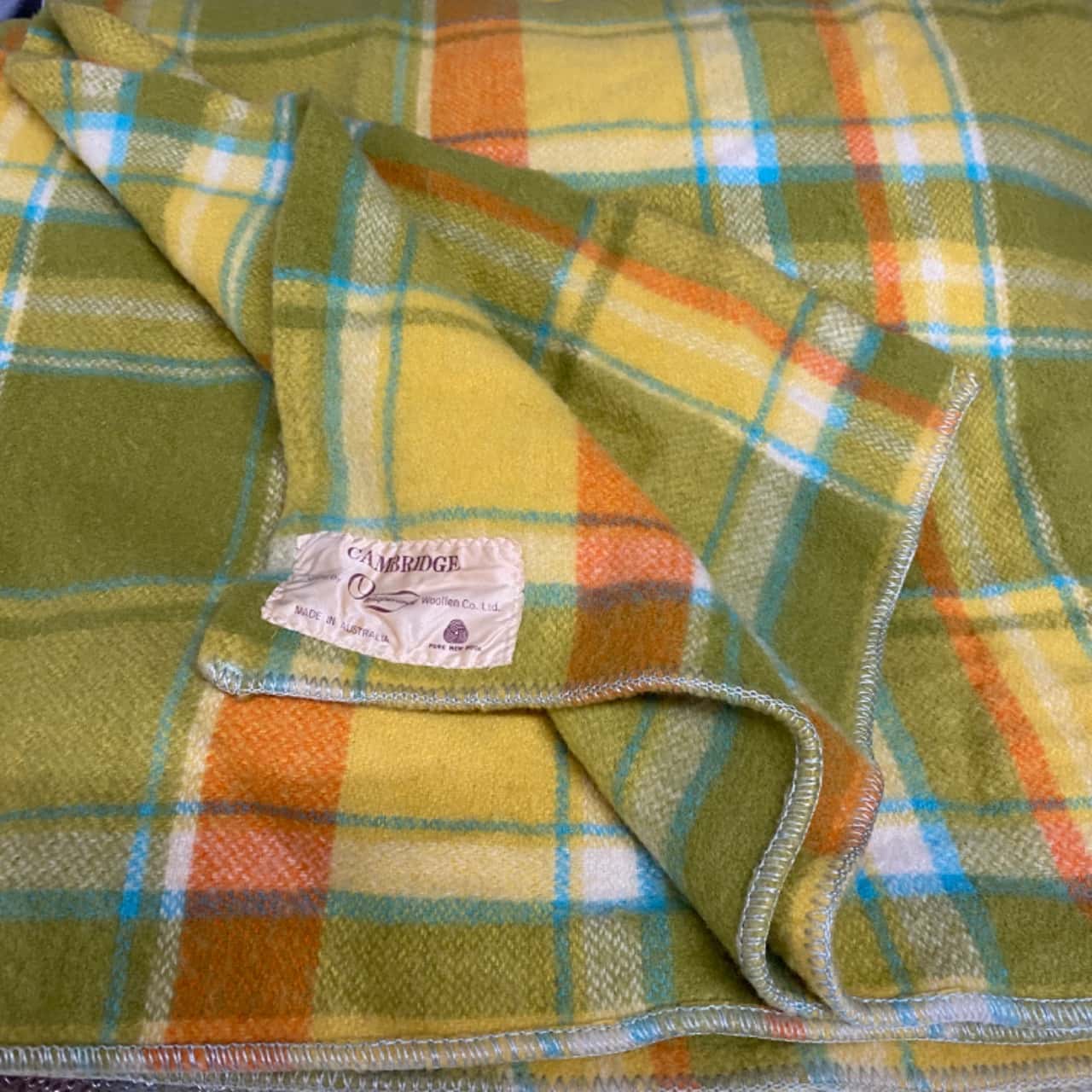 QS Onkaparinga Checked Wool Blanket(s)