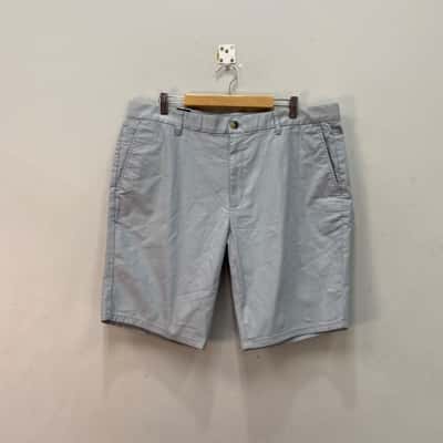 Gazman Mens  Size 38 Tailored Shorts Grey 