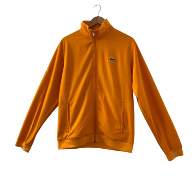 Vintage LACOSTE SPORT Full Zip Jacket Men's Australian Open AO - Size 5 Orange (Large)