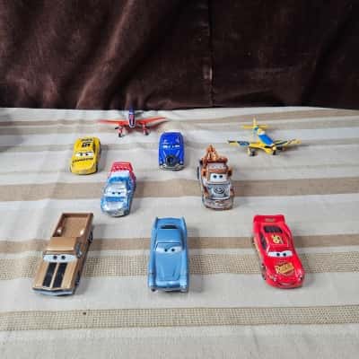 Metal Die Cast Set of 9, From Pixar Cars & Planes