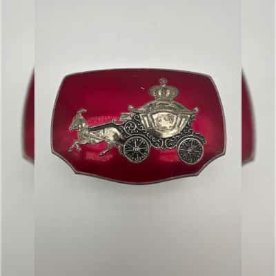 Vintage Metal Trinket Box