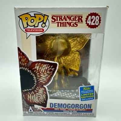 Funko Pop! Demogorgon #428 GOLD - 2019 Summer Convention - Stranger Things
