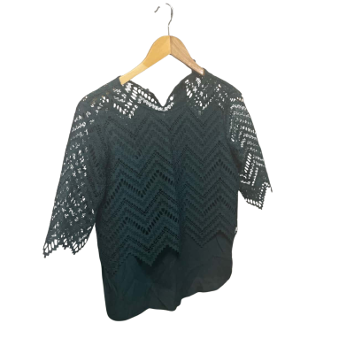 Maje Womens Top - Size 8 Green - Good Condition