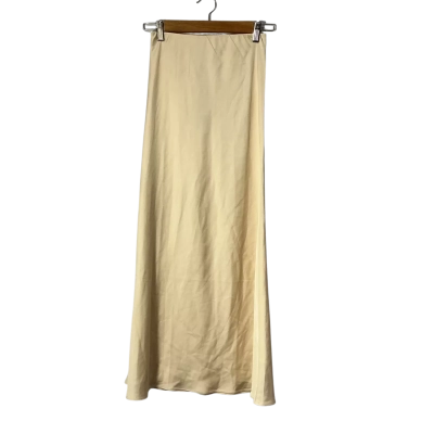 Saba Womens Size 4 Milk Harper Bias Midi Skirt (new)
