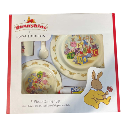 Royal Doulton Bunnykins 5-piece-dinner-Set 