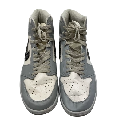 Nike Air Jordan Mens Size 10US, 9UK, 44EUR, 28cm,  Sneakers Grey / White 