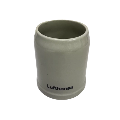 Vintage Lufthansa Airlines Stoneware Beer Mug - Made In Germany 