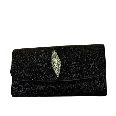 Womens findig Purse Black  / White 