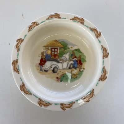 Vintage Royal Doulton Bunnykins Children Bowl 
