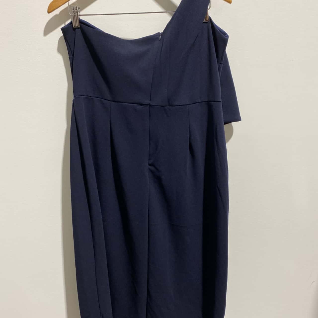 Showpo Womens Size 18 Off The Shoulder Navy Blue Dress(s) Showpo Womens Size 18 Off The Shoulder Navy Blue Dress(s)