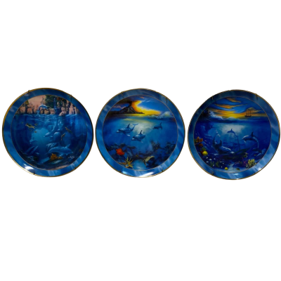 The Franklin Mint Heirloom Collection Limited Edition Collector's Decorative Plates - 6 Plates