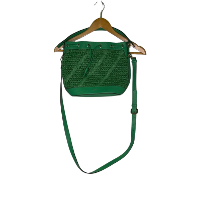 Mimco Womens Handbag Gold / Green 