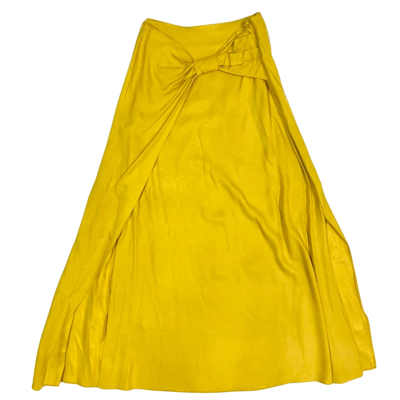 Ted Baker, Women’s Size 1, Mustard, Layered Skirt