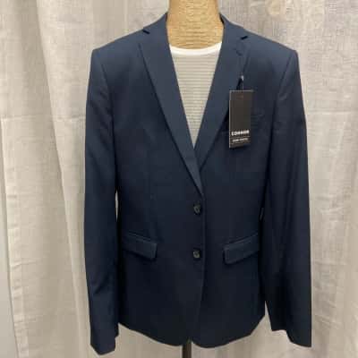 Connor Mens  Size 42 Blazer Navy Blue 