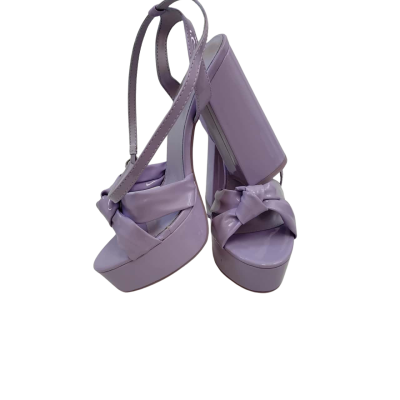 Public Desire Womens  Size 8 Lavender Wedge Heels