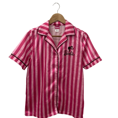  Barbie Womens  Size 8 Pyjamas Pink  