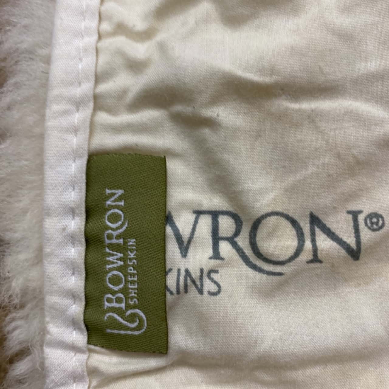 Bowron Lambskin Baby Stroller and Carseat Fleece