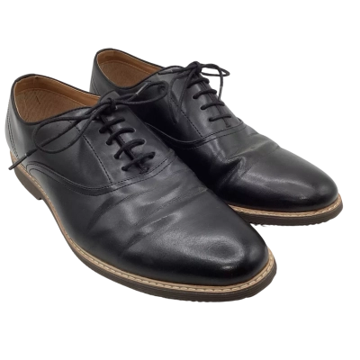 BNWT Steve Madden Mens Size 9 Black Dress Shoes (CAB)