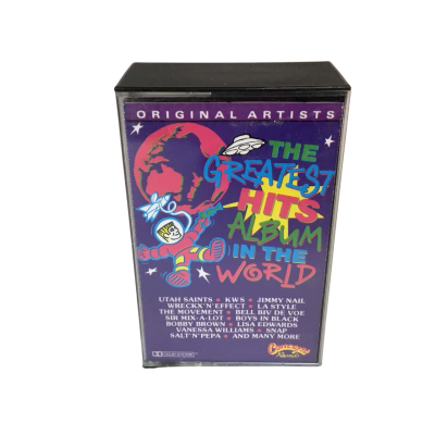 Vintage Original Artists The Greatest Album in the World Cassette Double Tape