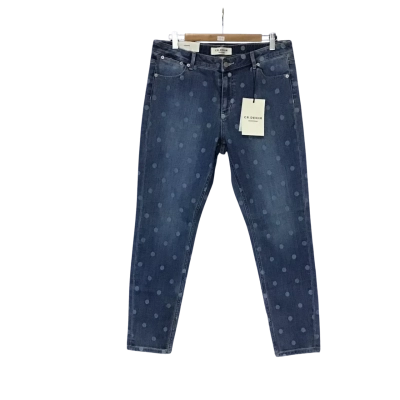 C. R. Denim by Country Road Womens  Size 12 99% Cotton Spot Denim Jean