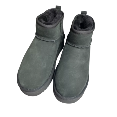 UGG Womens  Size 11 Ultra Mini Boots Black  