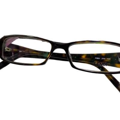  Womens   vintage Fendi F891 women's rectangular optical frames.
