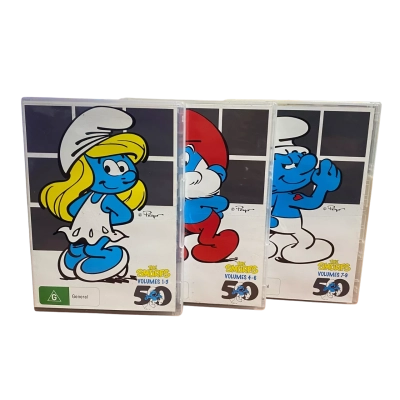 The Smurfs volumes 1 to 9 