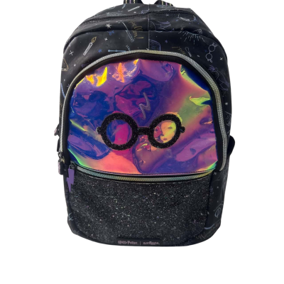 Single  Unisex Backpack Black  