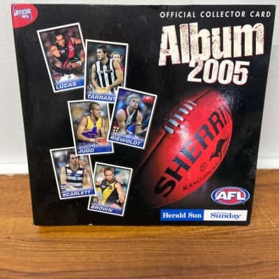 AFL Official Collector Card Album 2005
