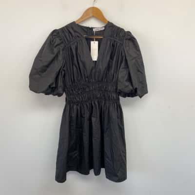 YH & Co Black Short Sleeve Mini Dress  Size 12 