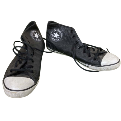 Converse Mens Black Shoes Size 5.5 UK