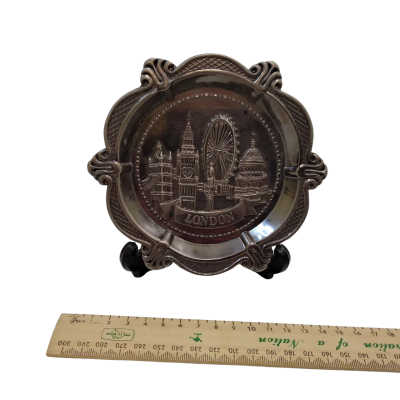 Metal Souvenir Of London Dish