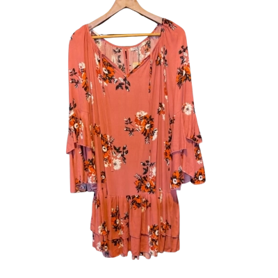 Label of Love Womens Dress Size M Floral / Pink  
