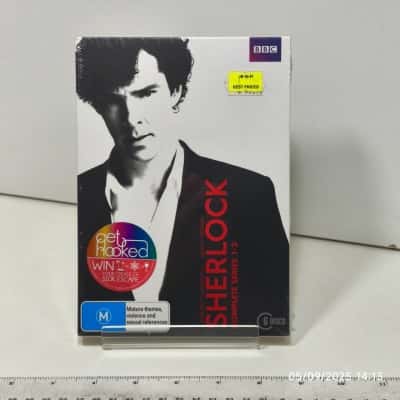Sherlock S1-3 DVD Sealed As New 