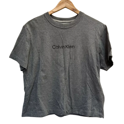 Calvin Klein Womens Size M Grey T-Shirt