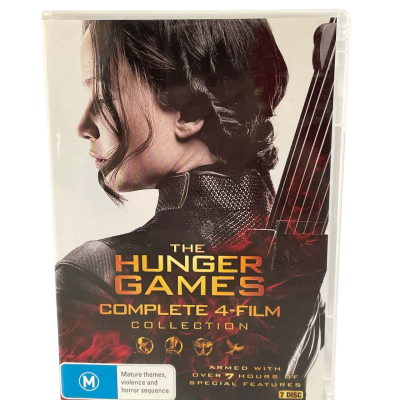 The Hunger Games complete 4-film DVDs collection 