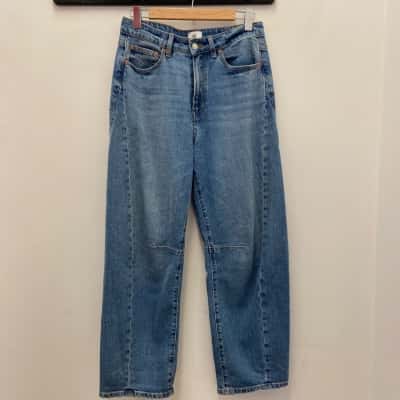 Just Jeans Women's  Size 10 Originals High-Rise Ankle Length Mid Wash Blue 