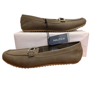 Nautica Mens  Size 11 Loafers Olive 