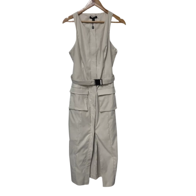 Mossman Size 12 Beige Maxi Dress BNWT