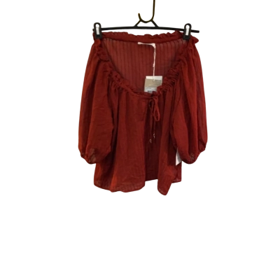 BNWT The Fated Womens  Size 12 Blouse Rust