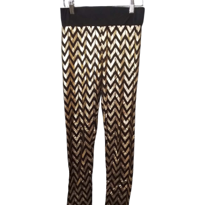 Minkpink Womens  Size S Black / Gold Leggings  