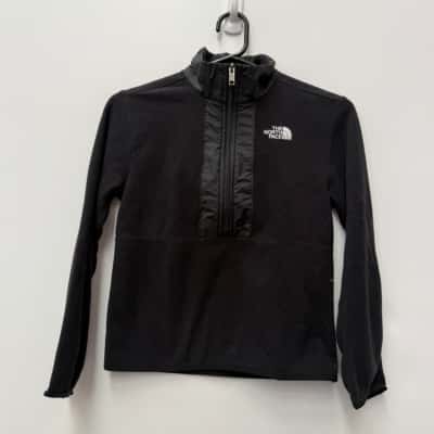 The North Face Kids Black 1/4 Zip Fleece - Age 10 