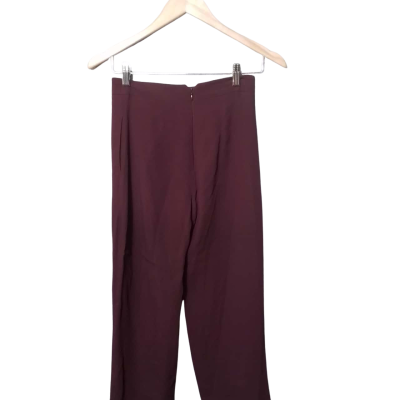 Kookai Womens  Size 34 Wide Leg Pants Purple 
