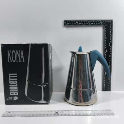 Kona Bialetti Espresso Coffee Stove Top Pot Kettle PreOwned 