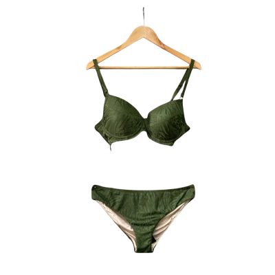 Aqua Blu Australia Womens  Size 14 D/DD Bikini Set Olive 