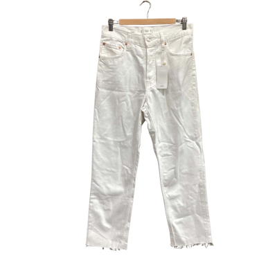 MNG Casual Skinny Jeans White Size 10