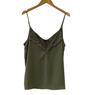 Decjuba Womens  Size 14 Cami  Green 